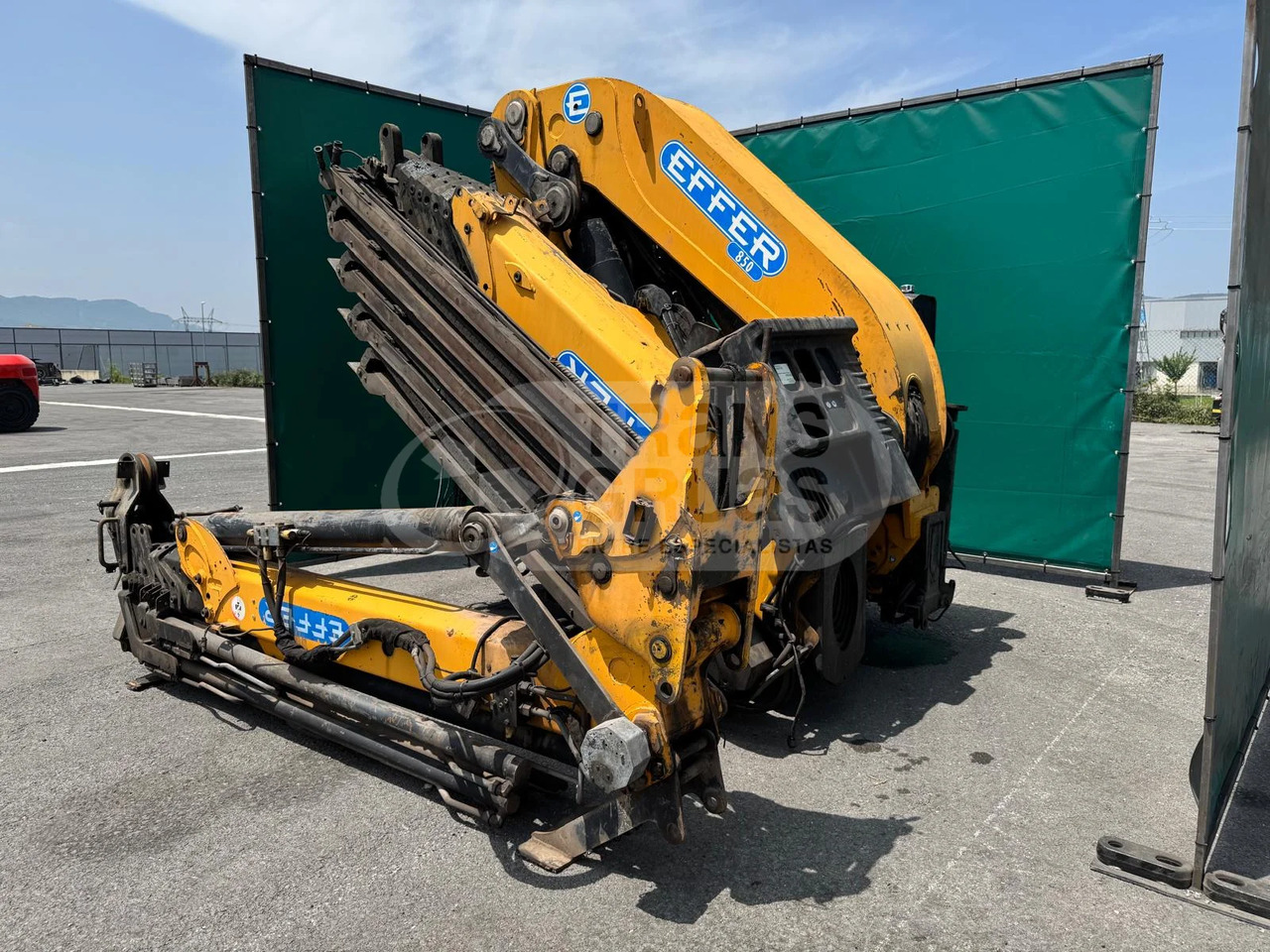 Grúa hidráulica Effer 850 8S - Grúa para camión: foto 4 Grúa hidráulica Effer 850 8S - Grúa para camión: foto 4