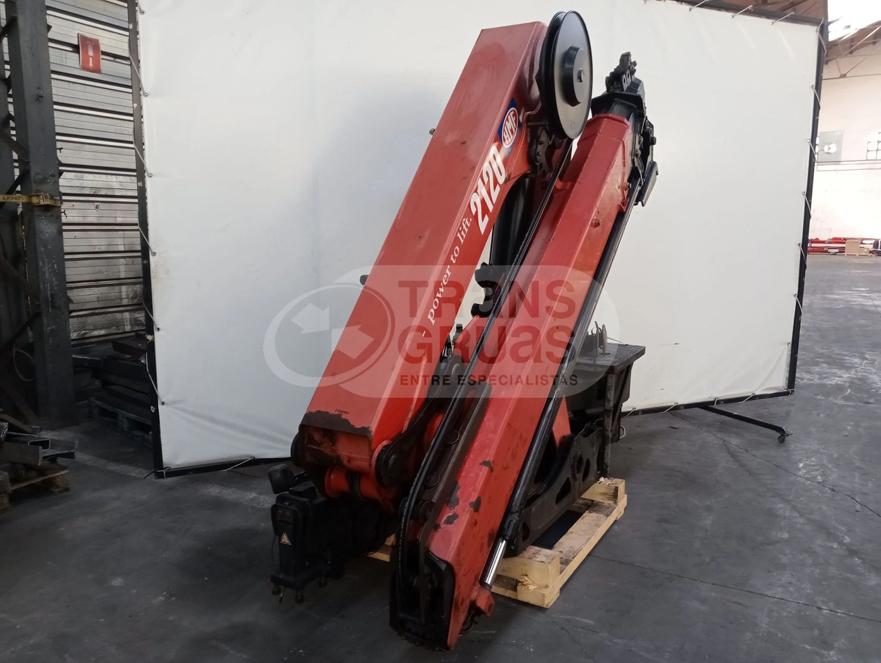 Grúa hidráulica HMF 2120 K RC - Grúa para camión: foto 2 Grúa hidráulica HMF 2120 K RC - Grúa para camión: foto 2