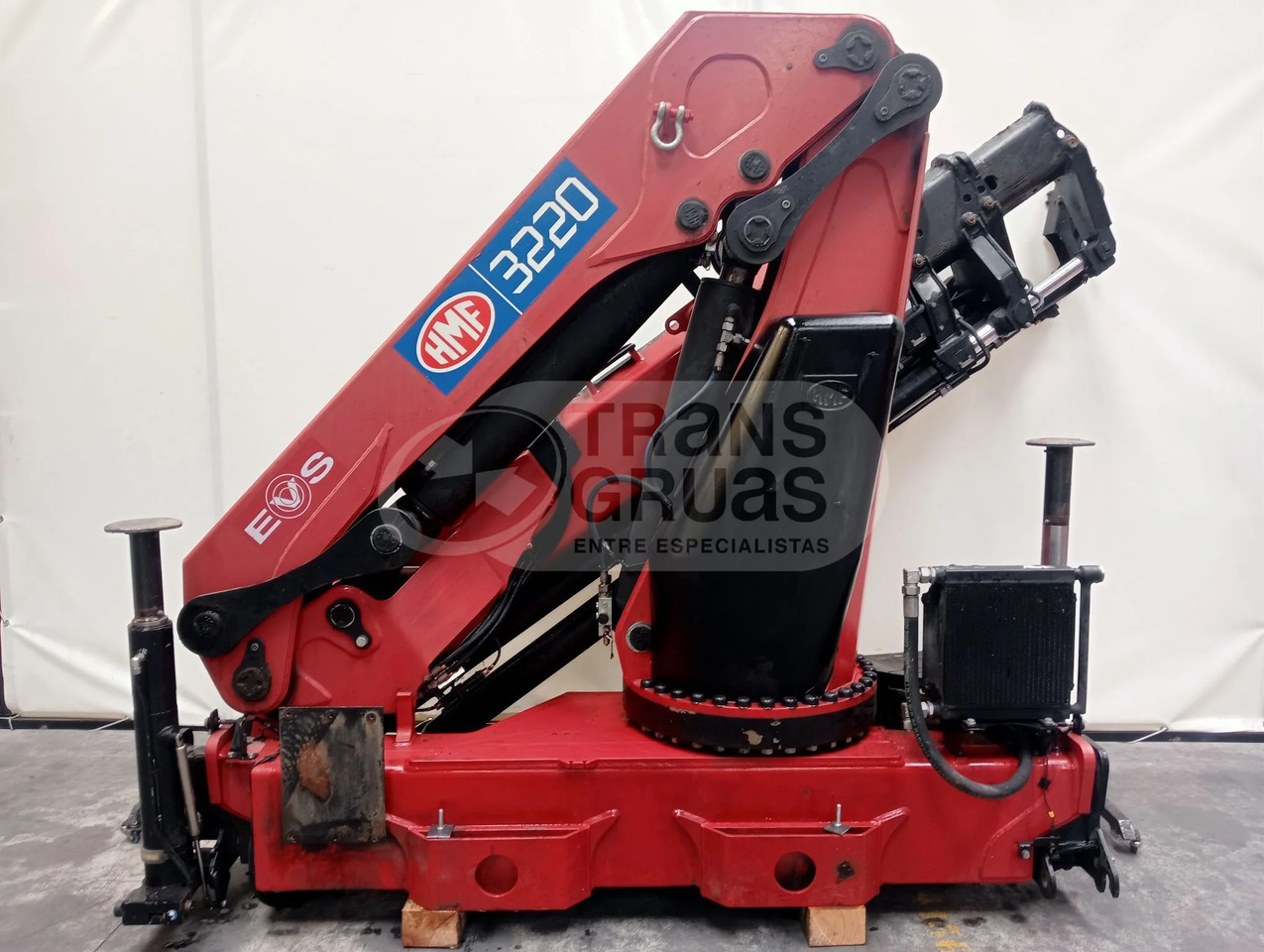 Grúa hidráulica HMF 3220 K6 - Grúa para camión: foto 4 Grúa hidráulica HMF 3220 K6 - Grúa para camión: foto 4