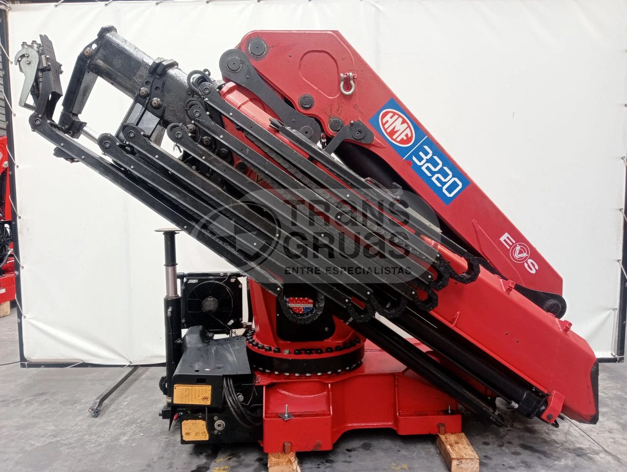 Grúa hidráulica HMF 3220 K6 - Grúa para camión: foto 2 Grúa hidráulica HMF 3220 K6 - Grúa para camión: foto 2