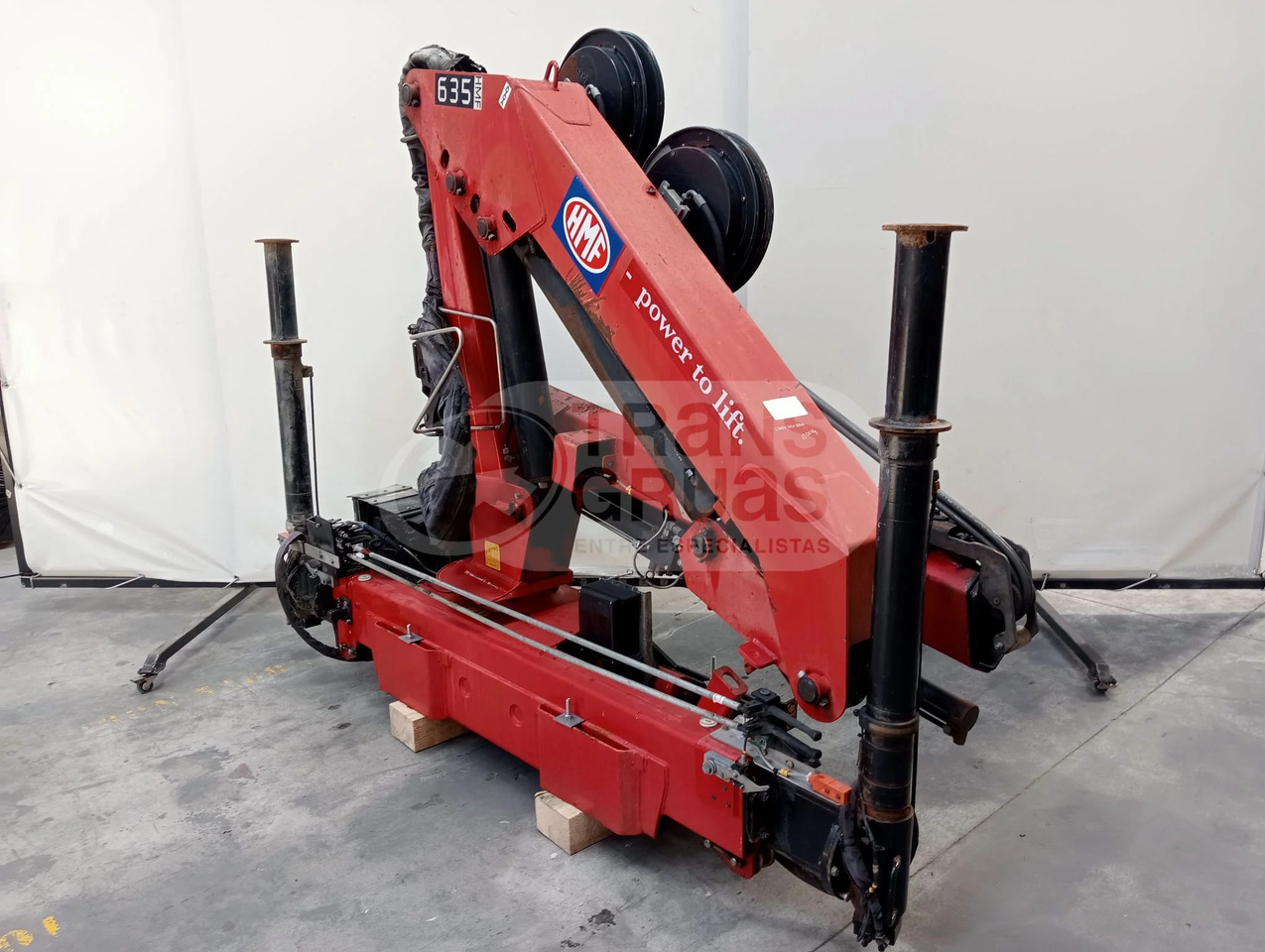 Grúa hidráulica HMF 635 K2 - Grúa para camión: foto 2 Grúa hidráulica HMF 635 K2 - Grúa para camión: foto 2