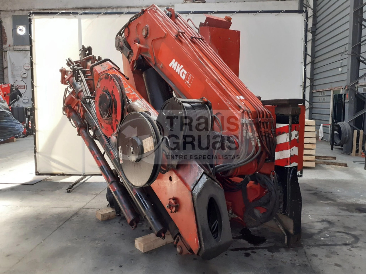 Grúa hidráulica MKG HLK 770 HP - Grúa para camión: foto 4 Grúa hidráulica MKG HLK 770 HP - Grúa para camión: foto 4