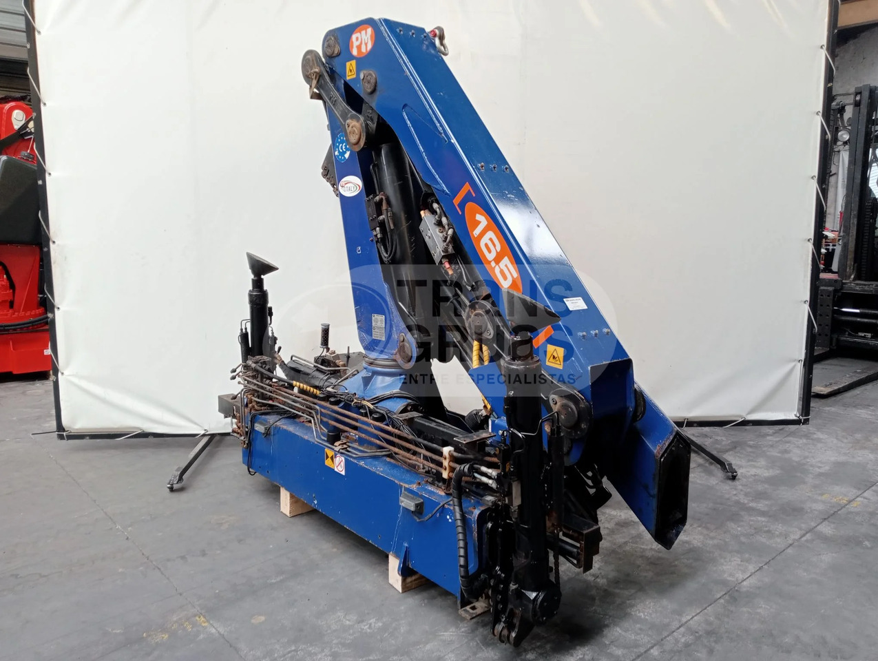 Grúa hidráulica PM 16524 - Grúa para camión: foto 5 Grúa hidráulica PM 16524 - Grúa para camión: foto 5