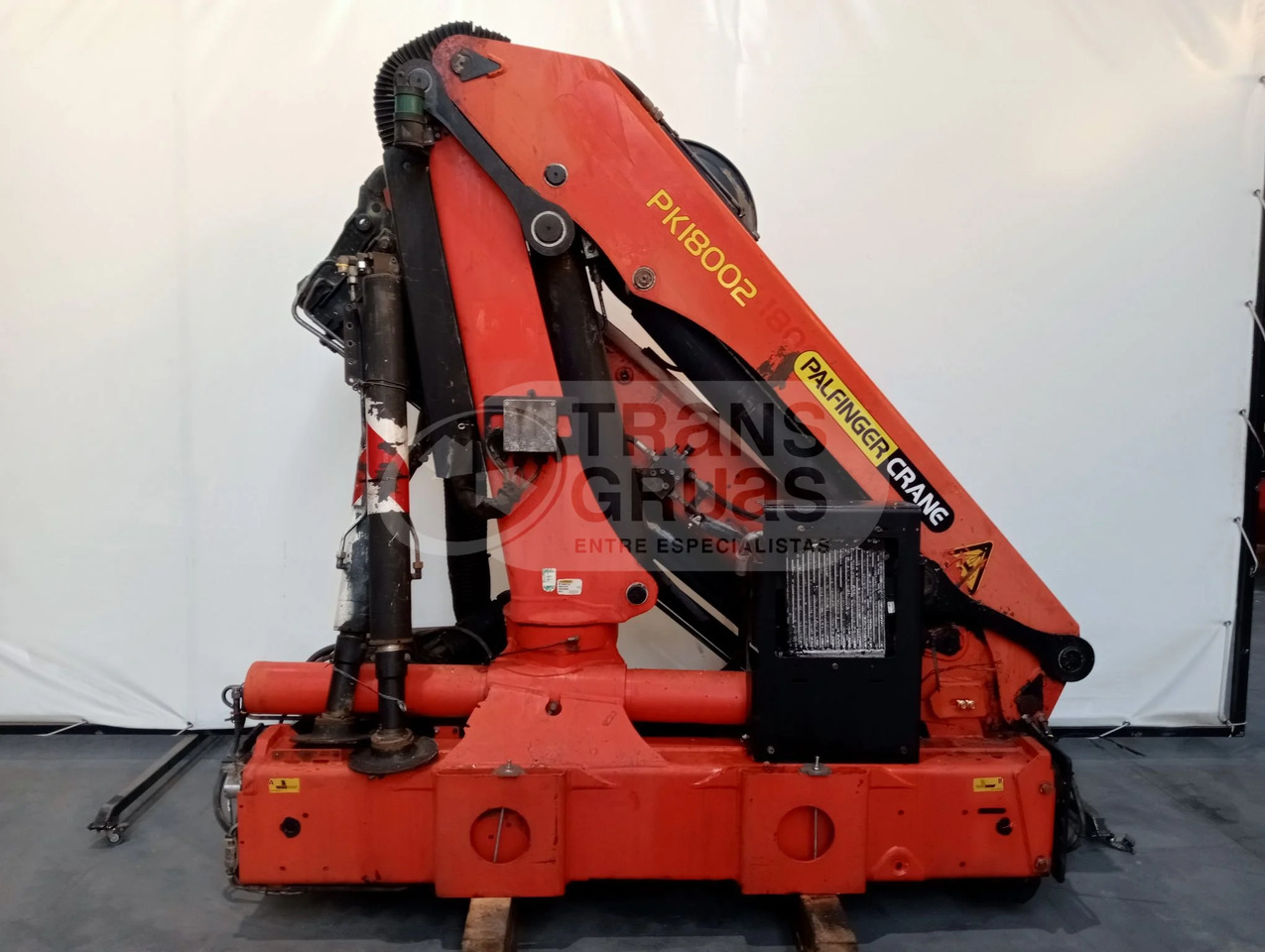 Grúa hidráulica Palfinger PK 18002 EH - Grúa para camión: foto 1 Grúa hidráulica Palfinger PK 18002 EH - Grúa para camión: foto 1