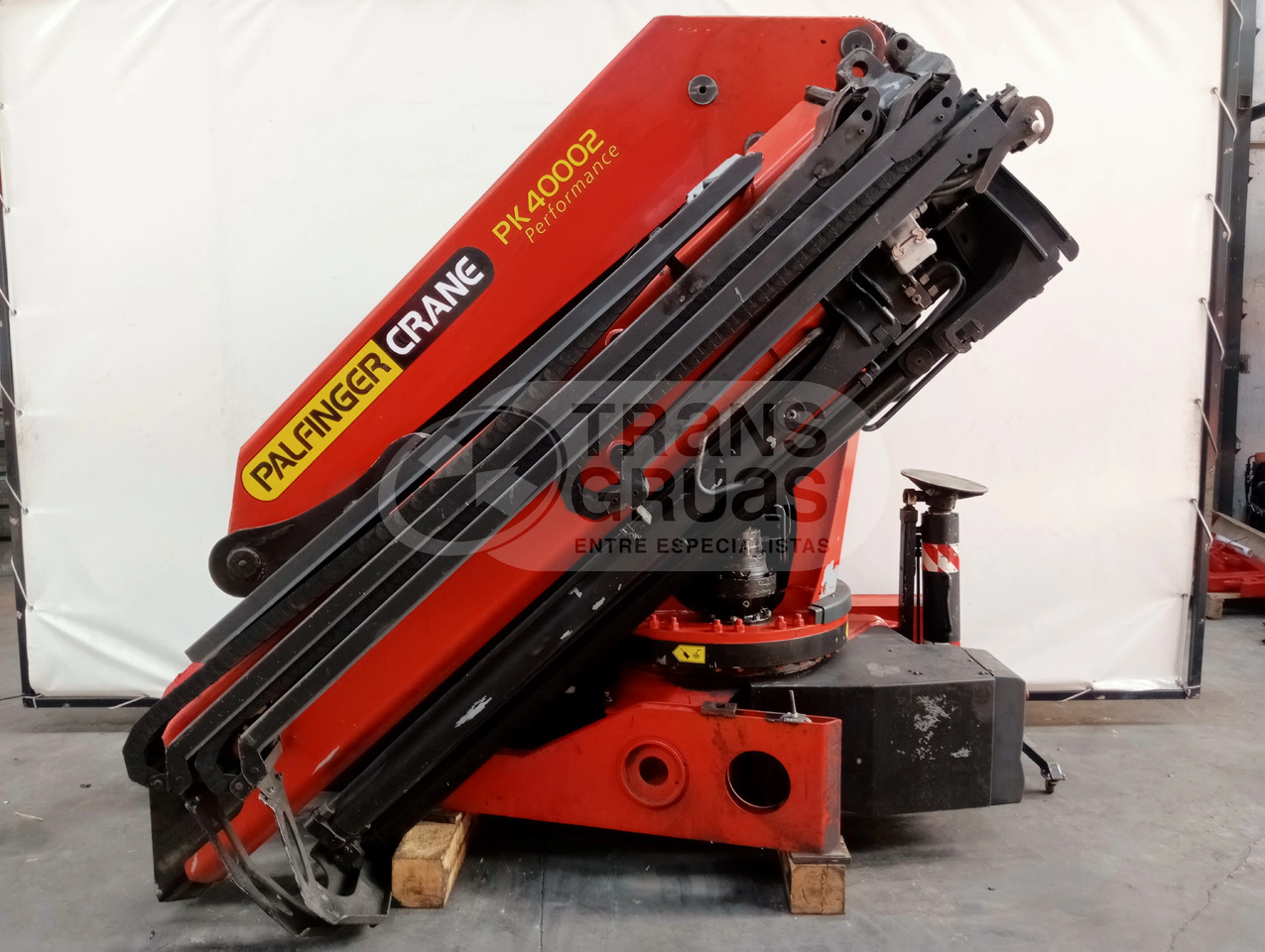 Grúa hidráulica palfinger PK 40002 EH - Grúa para camión: foto 1 Grúa hidráulica palfinger PK 40002 EH - Grúa para camión: foto 1