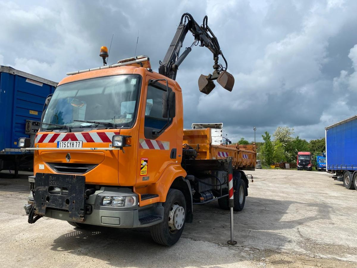 Renault Midlum 180 - Camión volquete, Camión grúa: foto 3 Renault Midlum 180 - Camión volquete, Camión grúa: foto 3