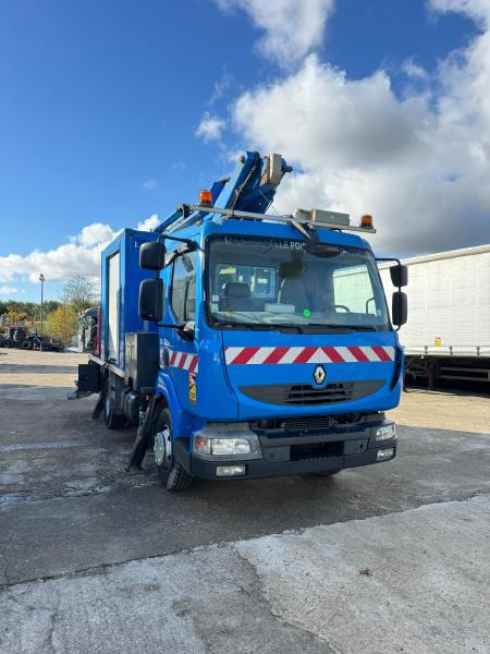 Renault Midlum 180 - Camión con plataforma elevadora: foto 1 Renault Midlum 180 - Camión con plataforma elevadora: foto 1