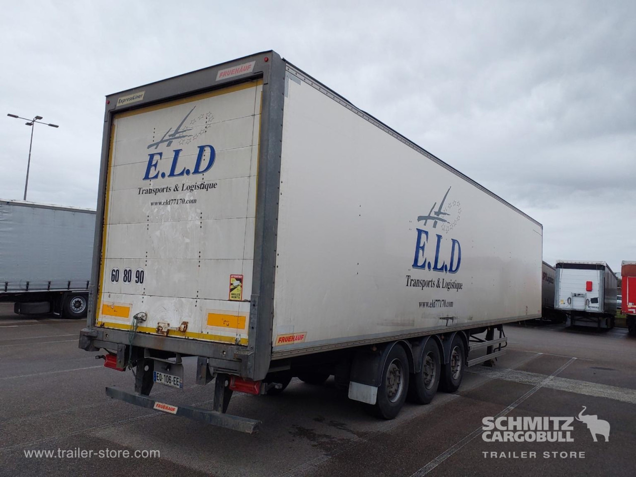 Semirremolque caja cerrada FRUEHAUF Dryfreight Standard Roller shutter door: foto 8