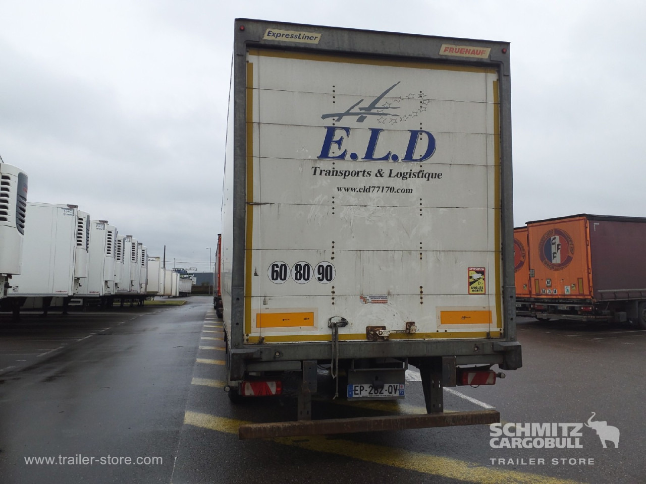 Semirremolque caja cerrada FRUEHAUF Dryfreight Standard Roller shutter door: foto 6