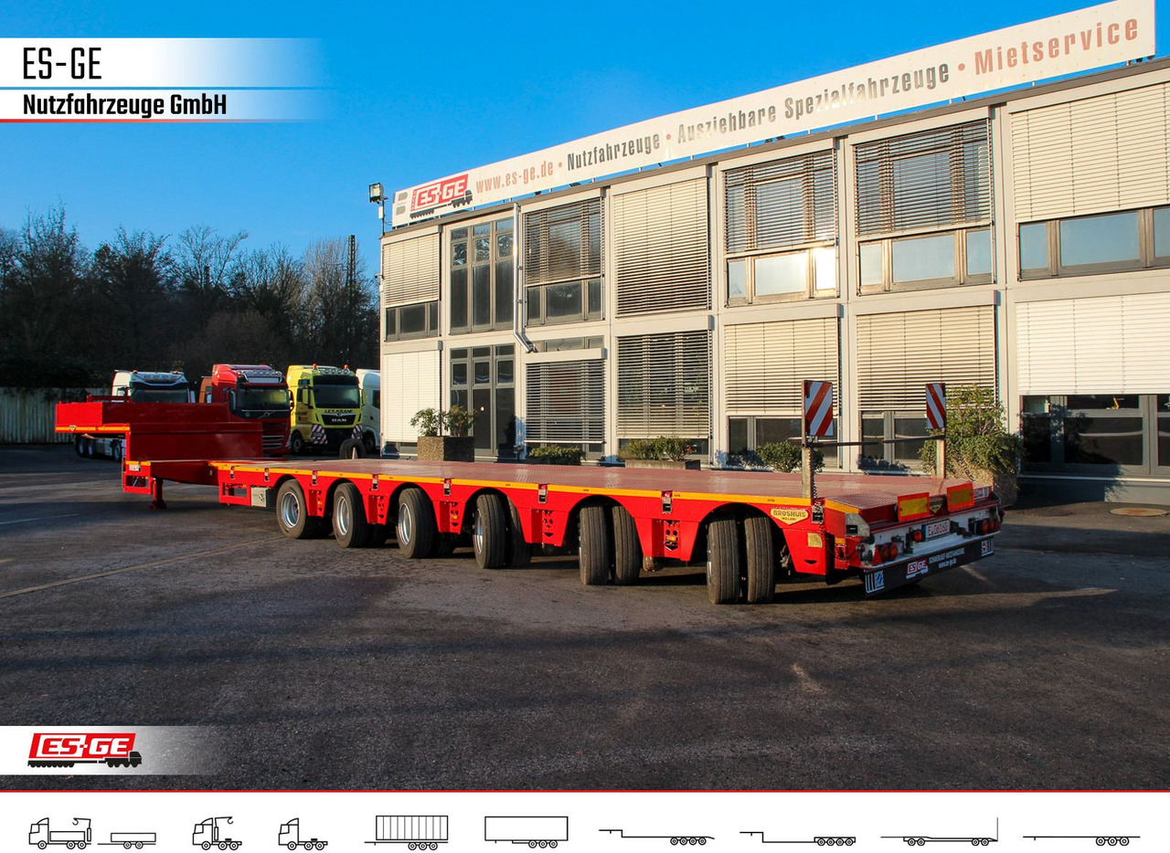 Broshuis 6-Achs-Satteltieflader - teleskopierbar - Semirremolque góndola rebajadas: foto 2 Broshuis 6-Achs-Satteltieflader - teleskopierbar - Semirremolque góndola rebajadas: foto 2