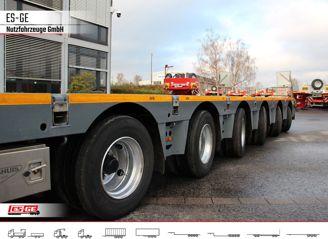 Broshuis 6-Achs-Satteltieflader - teleskopierbar - Semirremolque góndola rebajadas: foto 4 Broshuis 6-Achs-Satteltieflader - teleskopierbar - Semirremolque góndola rebajadas: foto 4