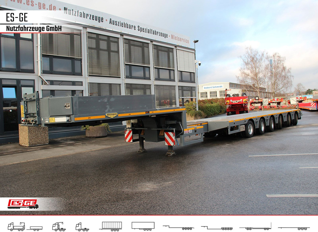 Broshuis 6-Achs-Satteltieflader - teleskopierbar - Semirremolque góndola rebajadas: foto 2 Broshuis 6-Achs-Satteltieflader - teleskopierbar - Semirremolque góndola rebajadas: foto 2