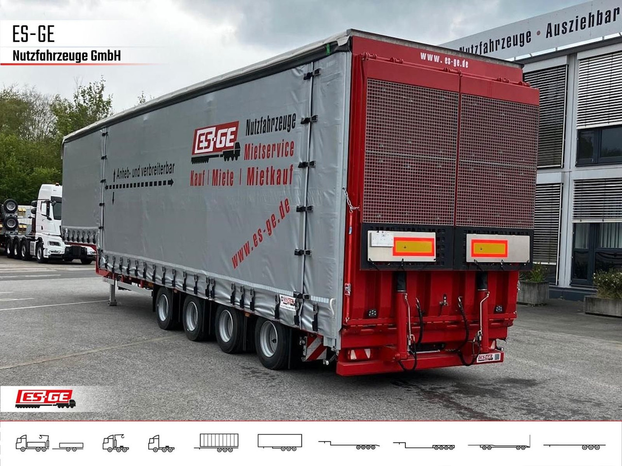 Dinkel 4-Achs-Jumbotieflader - doppelte Rampen Dinkel 4-Achs-Jumbotieflader - doppelte Rampen - Semirremolque góndola rebajadas: foto 1 Dinkel 4-Achs-Jumbotieflader - doppelte Rampen Dinkel 4-Achs-Jumbotieflader - doppelte Rampen - Semirremolque góndola rebajadas: foto 1