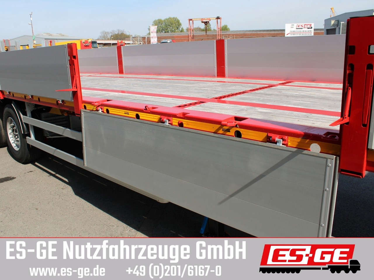 ES-GE 3-Achs Sattelanhänger -Bordwände - Semirremolque plataforma/ Caja abierta: foto 3 ES-GE 3-Achs Sattelanhänger -Bordwände - Semirremolque plataforma/ Caja abierta: foto 3