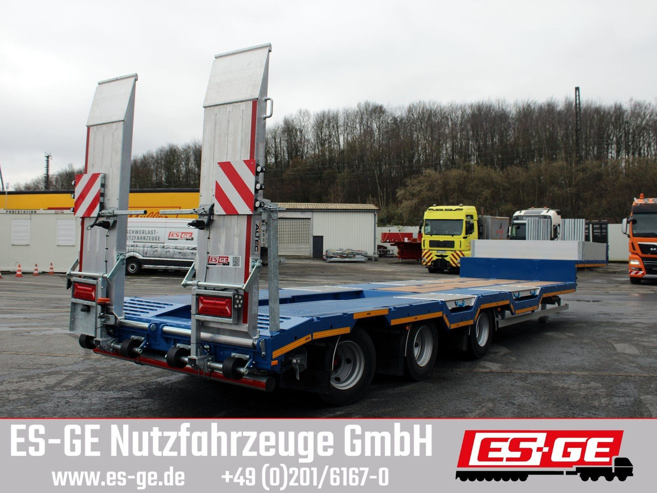 ES-GE 3-Achs-Satteltieflader - Radmulden - Semirremolque góndola rebajadas: foto 3 ES-GE 3-Achs-Satteltieflader - Radmulden - Semirremolque góndola rebajadas: foto 3