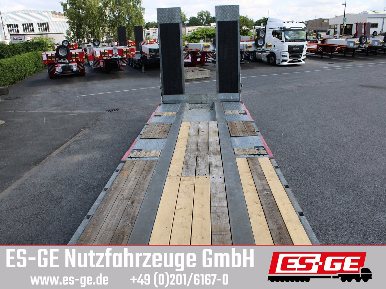 Semirremolque góndola rebajadas ES-GE 3-Achs-Satteltieflader, Radmulden: foto 10
