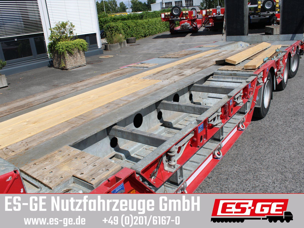 Semirremolque góndola rebajadas ES-GE 3-Achs-Satteltieflader, Radmulden: foto 7