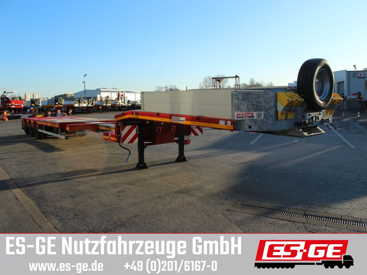 Faymonville MAX Trailer MAX110 Semi-Tieflader - Semirremolque góndola rebajadas: foto 4 Faymonville MAX Trailer MAX110 Semi-Tieflader - Semirremolque góndola rebajadas: foto 4