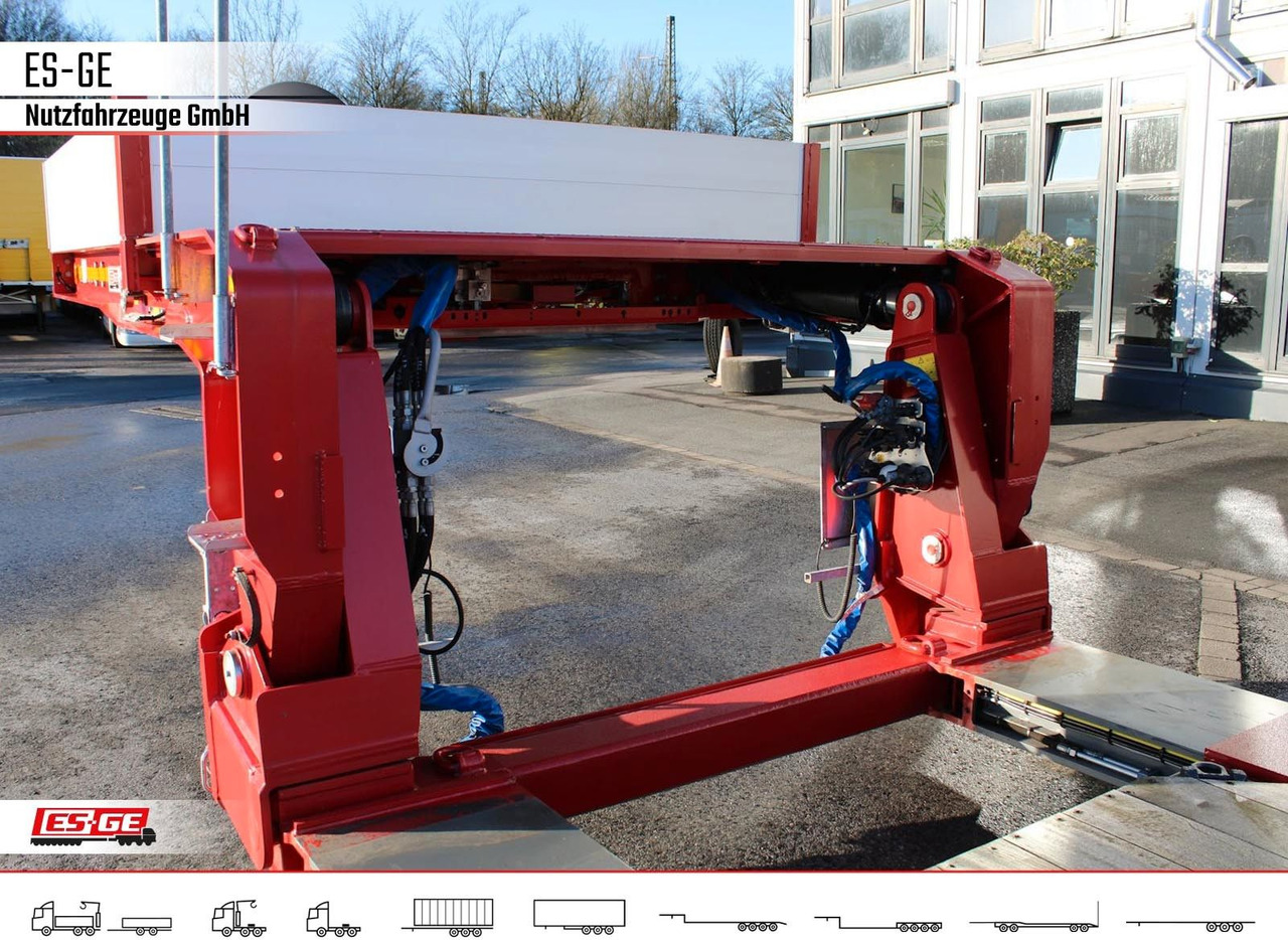 Faymonville Megamax Tiefbett 2x10 t Faymonville Megamax Tiefbett 2x10 t, Bolzen-Laschen-Kupplung - Semirremolque góndola rebajadas: foto 4 Faymonville Megamax Tiefbett 2x10 t Faymonville Megamax Tiefbett 2x10 t, Bolzen-Laschen-Kupplung - Semirremolque góndola rebajadas: foto 4