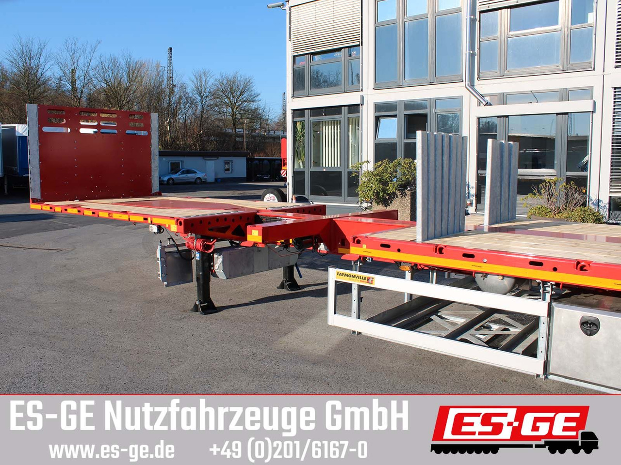 Faymonville Telemax Megatrailer - hydr. gelenkt - Semirremolque plataforma/ Caja abierta: foto 3 Faymonville Telemax Megatrailer - hydr. gelenkt - Semirremolque plataforma/ Caja abierta: foto 3