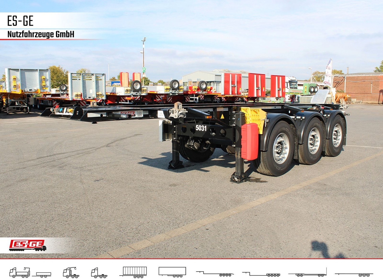 Krone Box Liner 3-Achs-Containerchassis 20' - Semirremolque portacontenedore/ Intercambiable: foto 2 Krone Box Liner 3-Achs-Containerchassis 20' - Semirremolque portacontenedore/ Intercambiable: foto 2