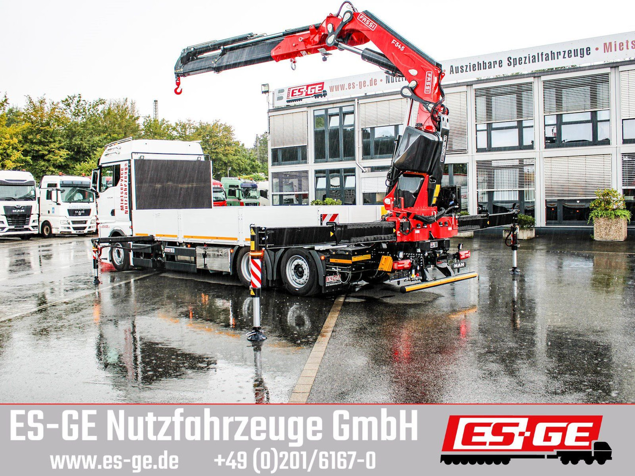 MAN TGX 26.480 6x2-4 LL CH mit Fassi F545RA.2.26 - Camión caja abierta, Camión grúa: foto 2 MAN TGX 26.480 6x2-4 LL CH mit Fassi F545RA.2.26 - Camión caja abierta, Camión grúa: foto 2