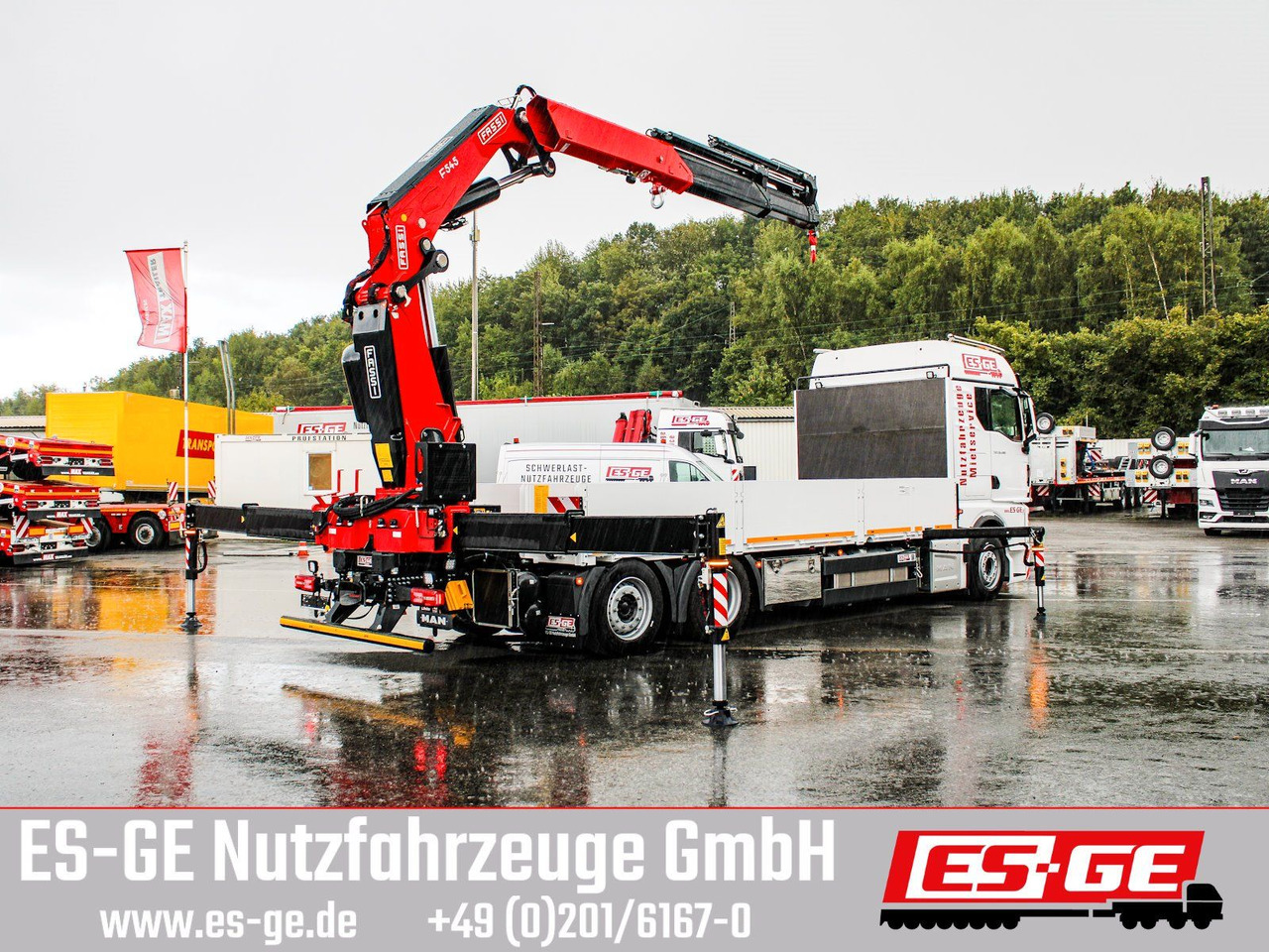 MAN TGX 26.480 6x2-4 LL CH mit Fassi F545RA.2.26 - Camión caja abierta, Camión grúa: foto 4 MAN TGX 26.480 6x2-4 LL CH mit Fassi F545RA.2.26 - Camión caja abierta, Camión grúa: foto 4