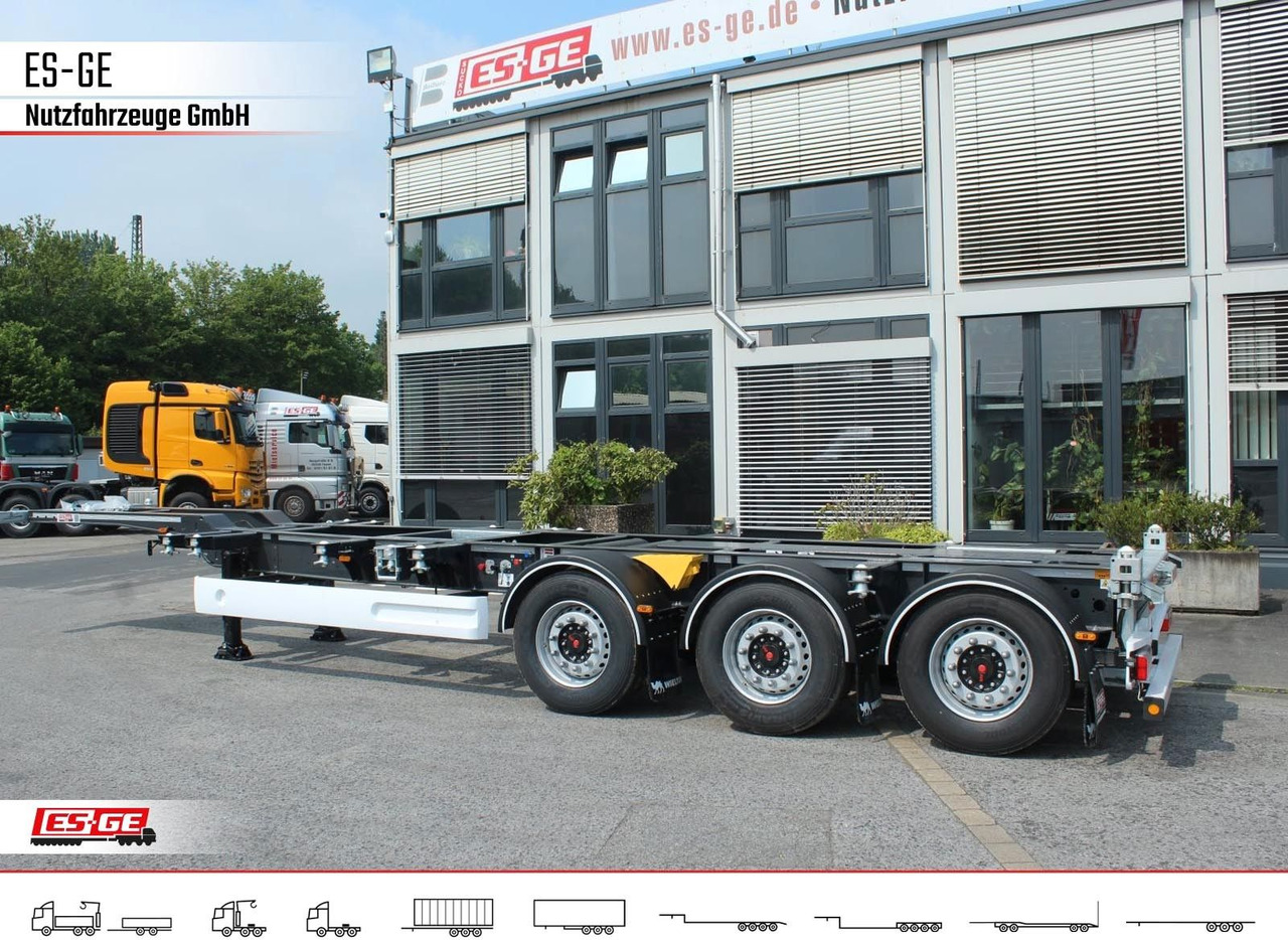 Wielton 3-Achs-Containerchassis - multifunktional - Semirremolque portacontenedore/ Intercambiable: foto 1 Wielton 3-Achs-Containerchassis - multifunktional - Semirremolque portacontenedore/ Intercambiable: foto 1