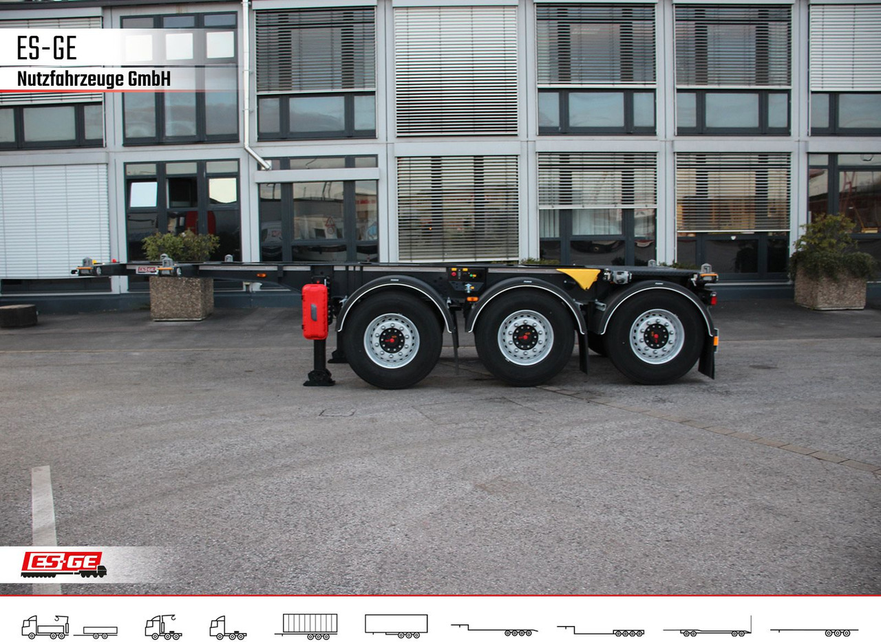 Wielton Containerchassis 20ft - Semirremolque portacontenedore/ Intercambiable: foto 1 Wielton Containerchassis 20ft - Semirremolque portacontenedore/ Intercambiable: foto 1