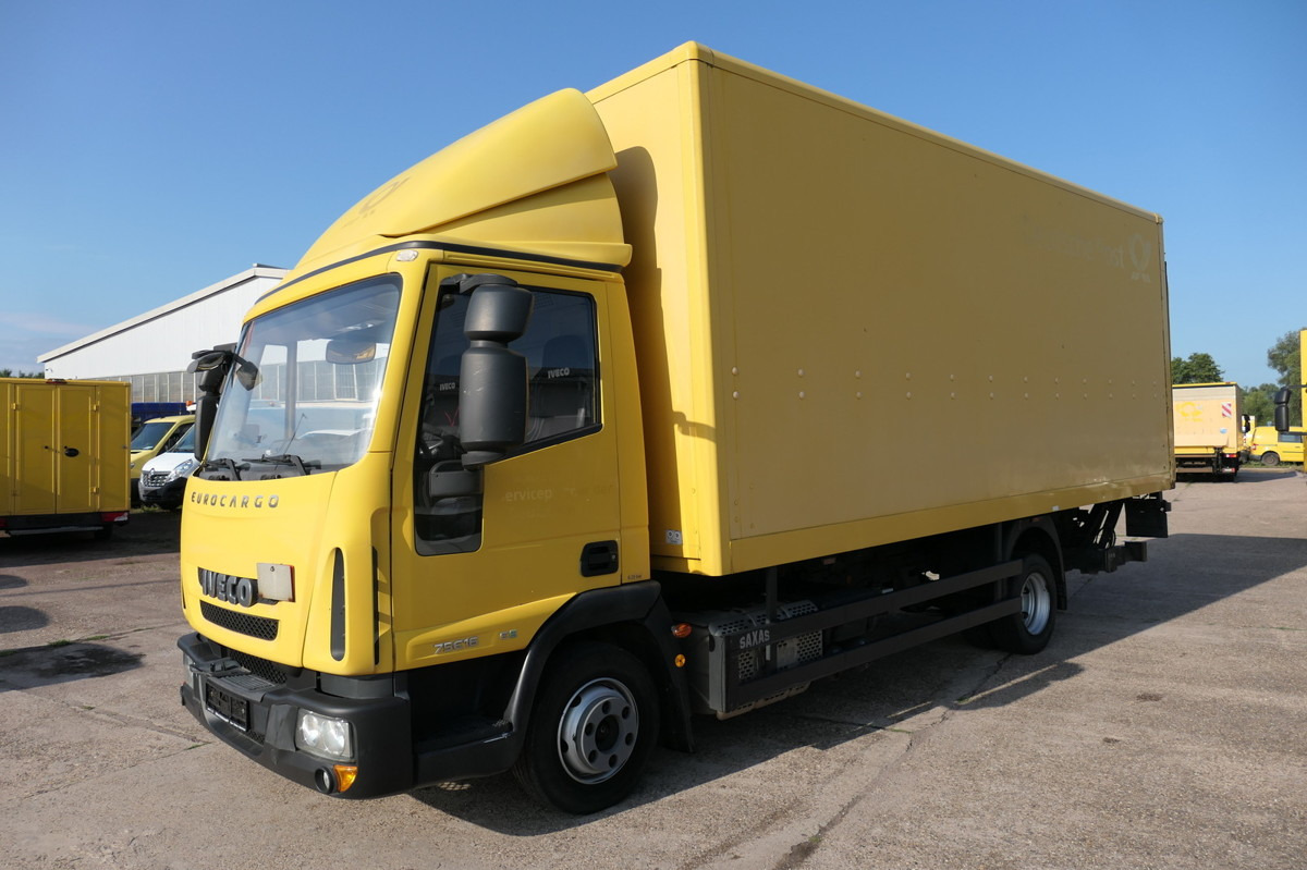 IVECO EuroCargo ML 75 E 16 P LBW AHK LUFT AUTOMATIK Co - Furgoneta caja cerrada: foto 1 IVECO EuroCargo ML 75 E 16 P LBW AHK LUFT AUTOMATIK Co - Furgoneta caja cerrada: foto 1