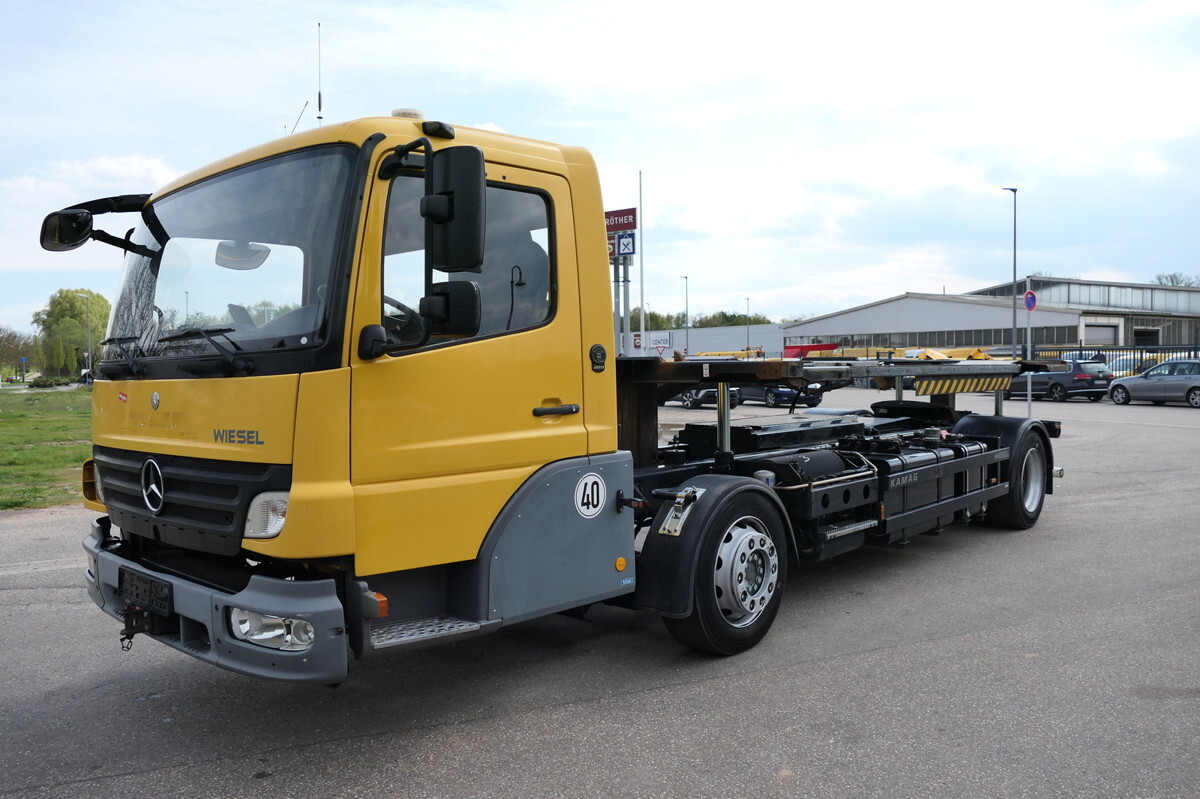 Camión portacontenedore/ Intercambiable MERCEDES-BENZ KAMAG WBH 25 Wiesel Terberg Umsetzfahrz. Sattelk: foto 8