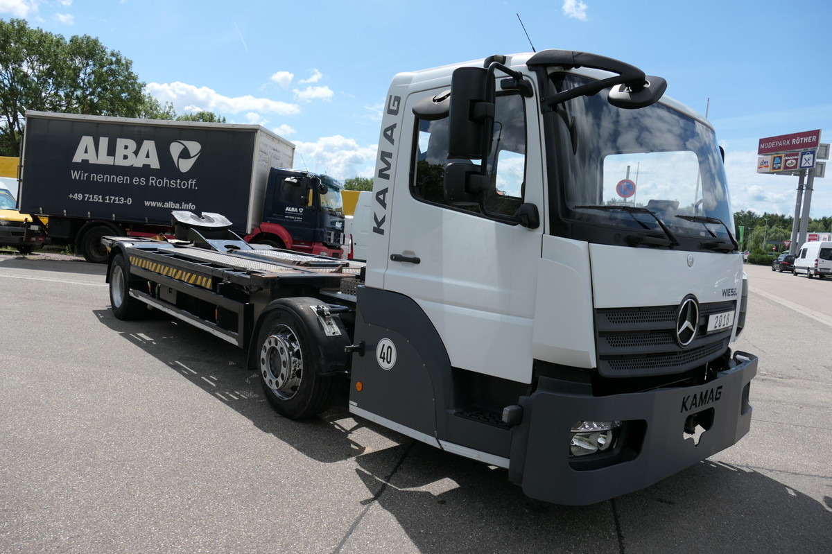 MERCEDES-BENZ Kamag Wiesel WBH 25 Wiesel Umsetzfahrzeug - Camión portacontenedore/ Intercambiable: foto 3 MERCEDES-BENZ Kamag Wiesel WBH 25 Wiesel Umsetzfahrzeug - Camión portacontenedore/ Intercambiable: foto 3