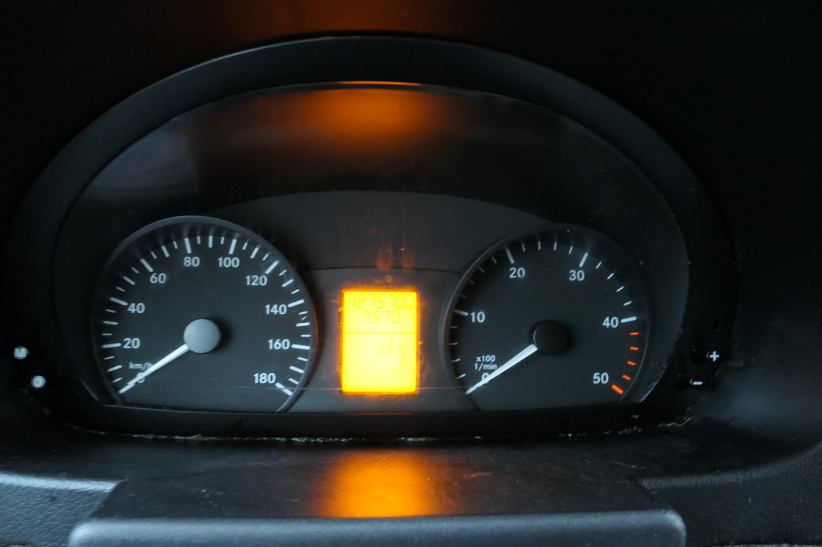 Furgoneta caja cerrada MERCEDES-BENZ SPRINTER 310 CDI MAXI EURO-5 KOFFER DURCHGANG RE: foto 14