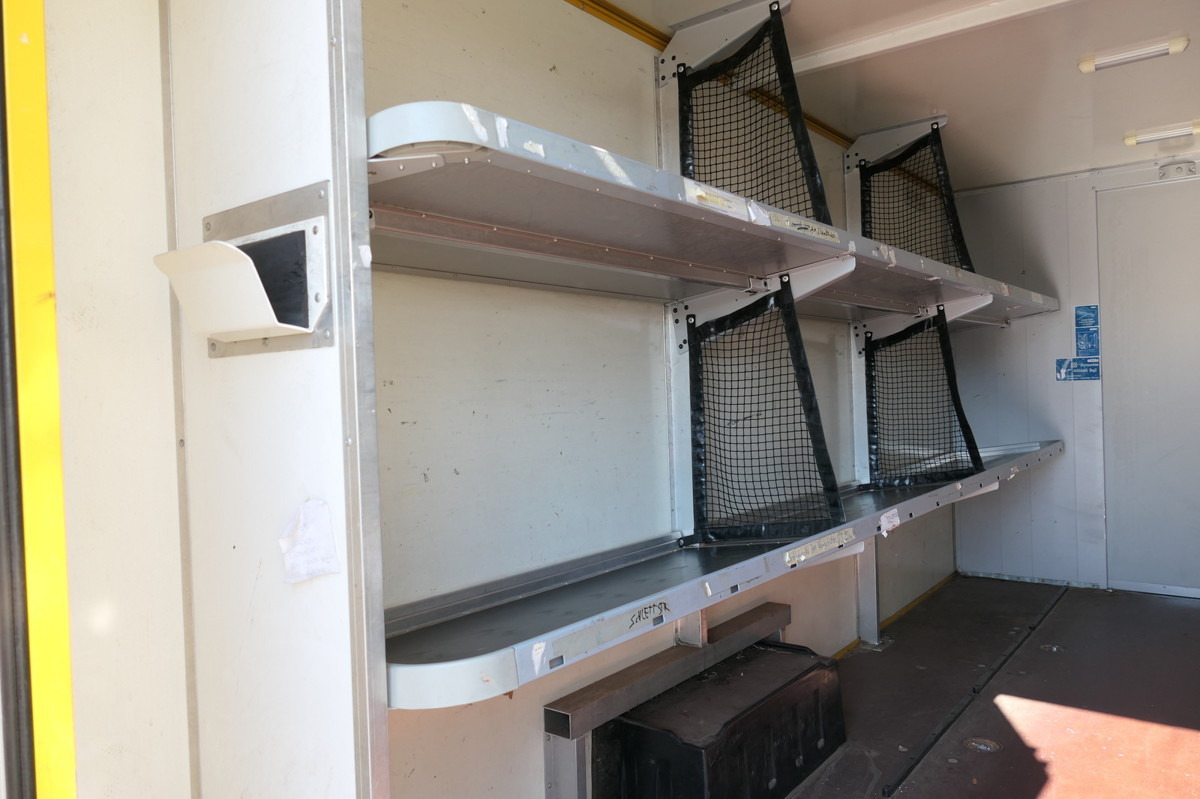 Furgoneta caja cerrada MERCEDES-BENZ SPRINTER 310 CDI MAXI EURO-5 KOFFER REGALE KAMER: foto 6