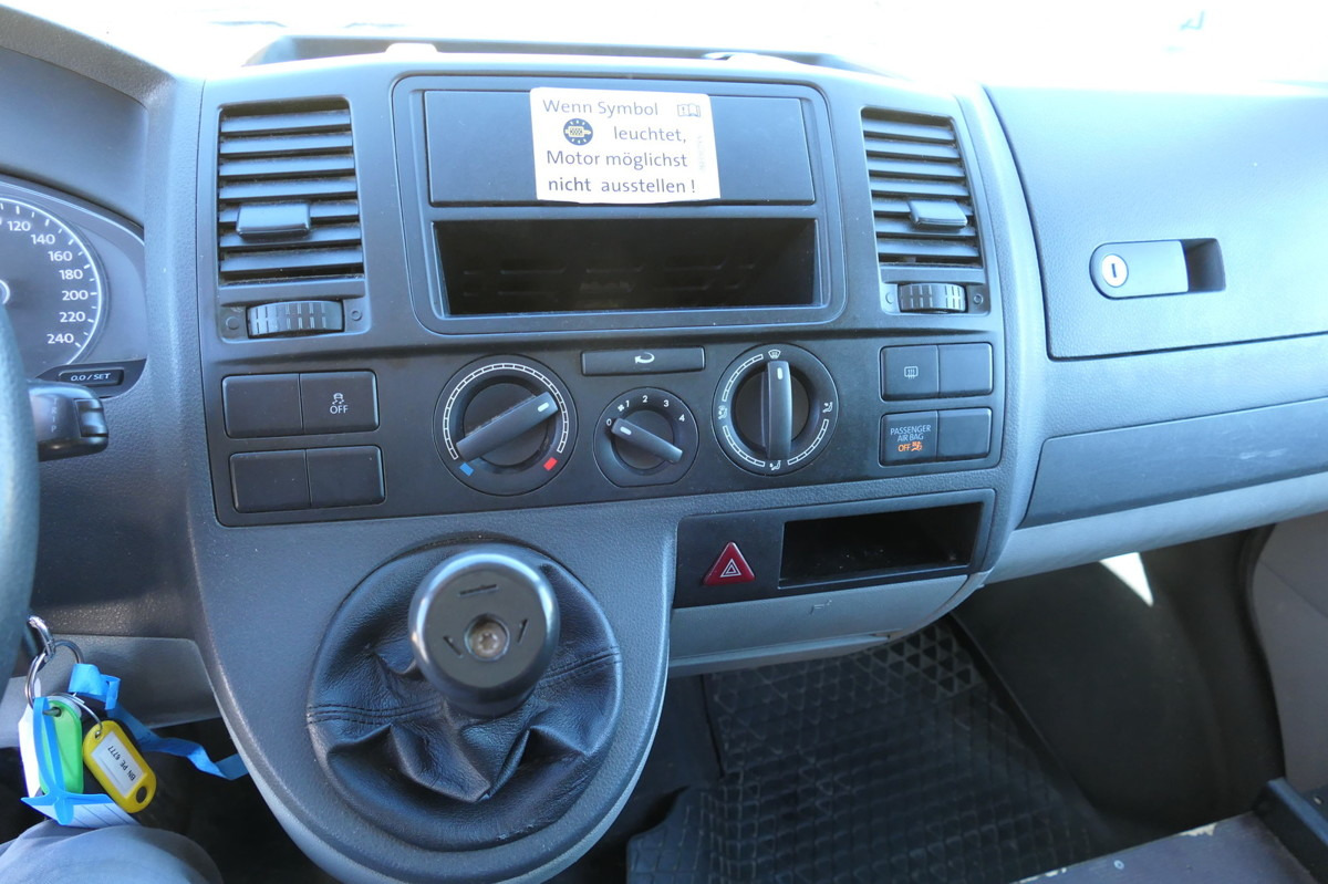 Furgoneta pequeña VW T5 Transporter 2.0 TDI PARKTRONIK EURO-5 2xSCHIE: foto 12