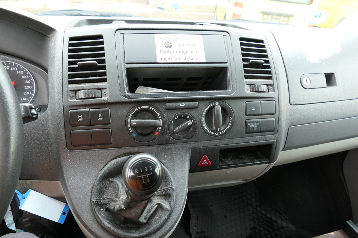 Furgoneta pequeña VW T5 Transporter 2.0 TDI PARKTRONIK EURO-5 2xSCHIE: foto 11