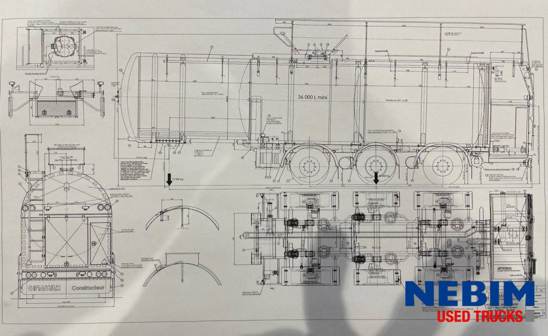 Magyar S43EDD Milk Tank - 36.000L - Semirremolque cisterna: foto 3 Magyar S43EDD Milk Tank - 36.000L - Semirremolque cisterna: foto 3
