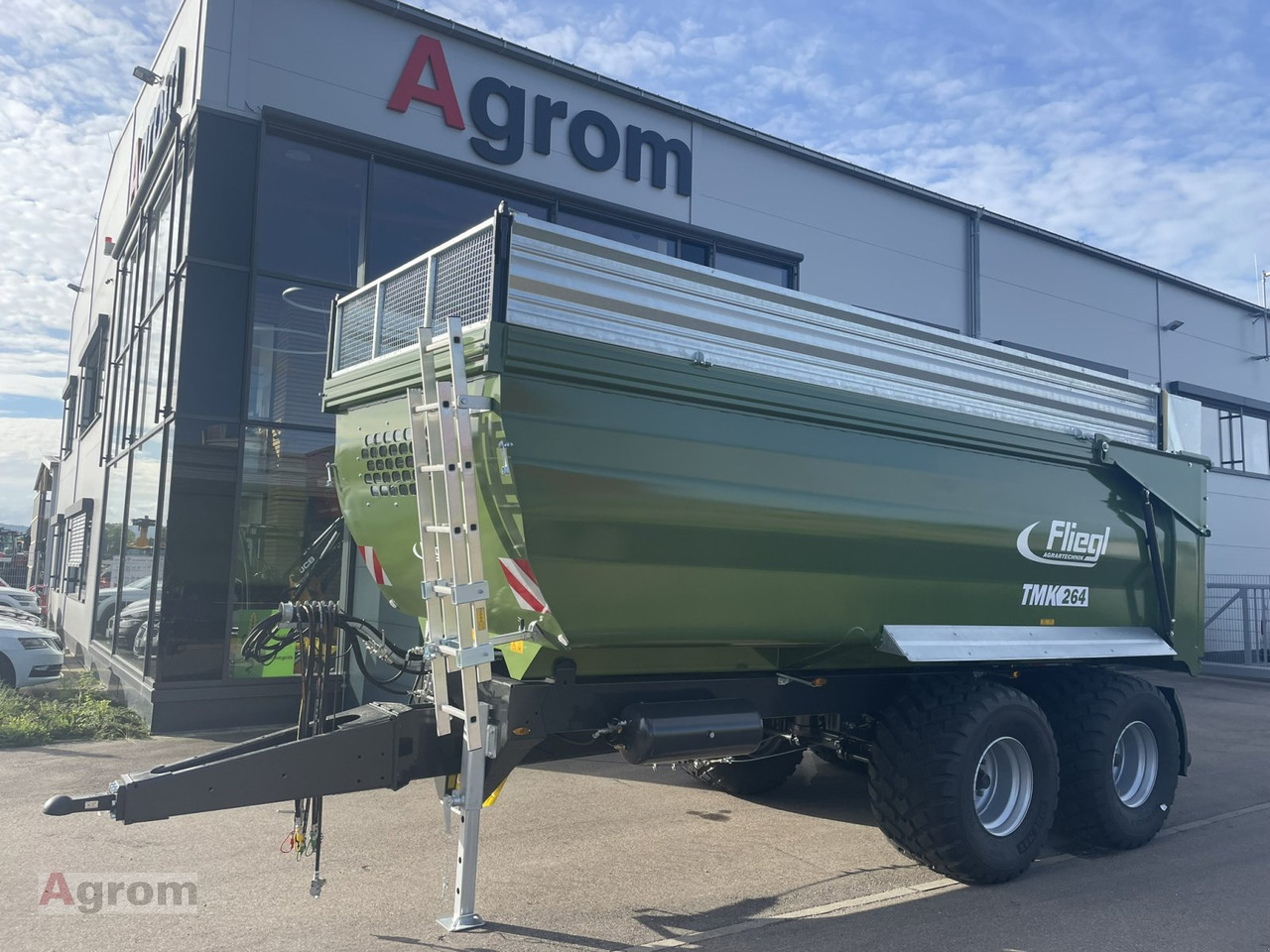 Fliegl TMK 264 FOX - Remolque volquete agrícola: foto 1 Fliegl TMK 264 FOX - Remolque volquete agrícola: foto 1
