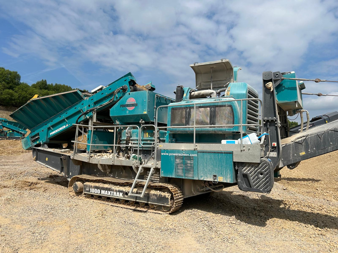 Powerscreen 1000 Maxtrak - Trituradora de cono: foto 1 Powerscreen 1000 Maxtrak - Trituradora de cono: foto 1