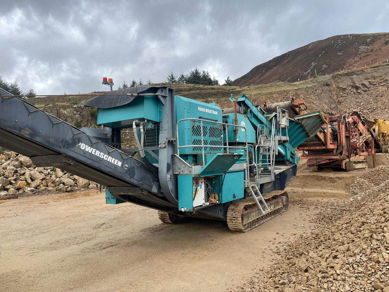 Powerscreen 1000 Maxtrak - Trituradora de cono: foto 4 Powerscreen 1000 Maxtrak - Trituradora de cono: foto 4