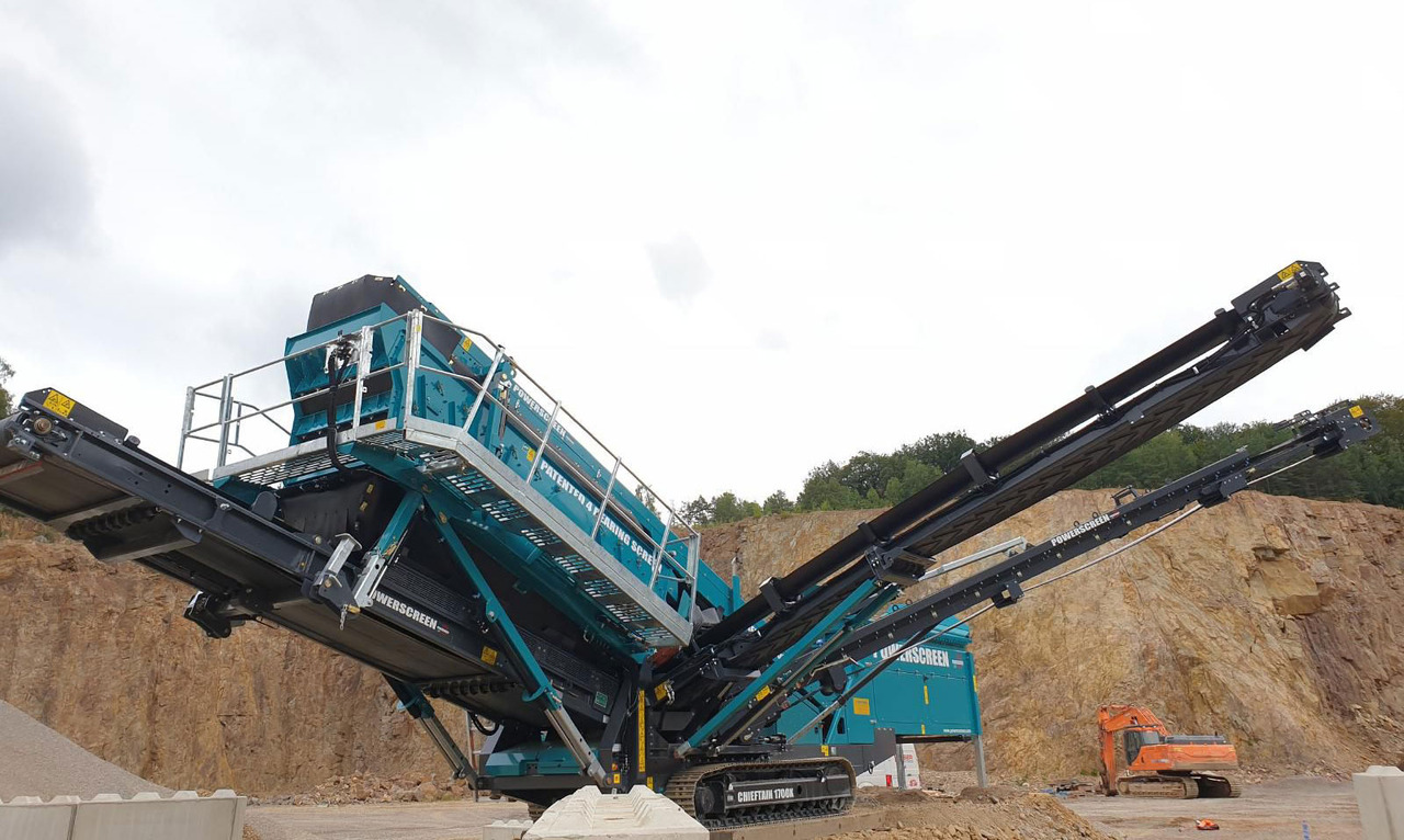 Powerscreen Chieftain 1700X 3D - Cribadora: foto 2 Powerscreen Chieftain 1700X 3D - Cribadora: foto 2