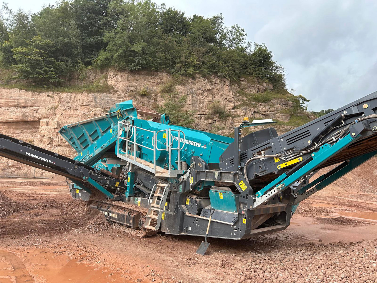 Powerscreen Warrior 1400x - Cribadora: foto 1 Powerscreen Warrior 1400x - Cribadora: foto 1