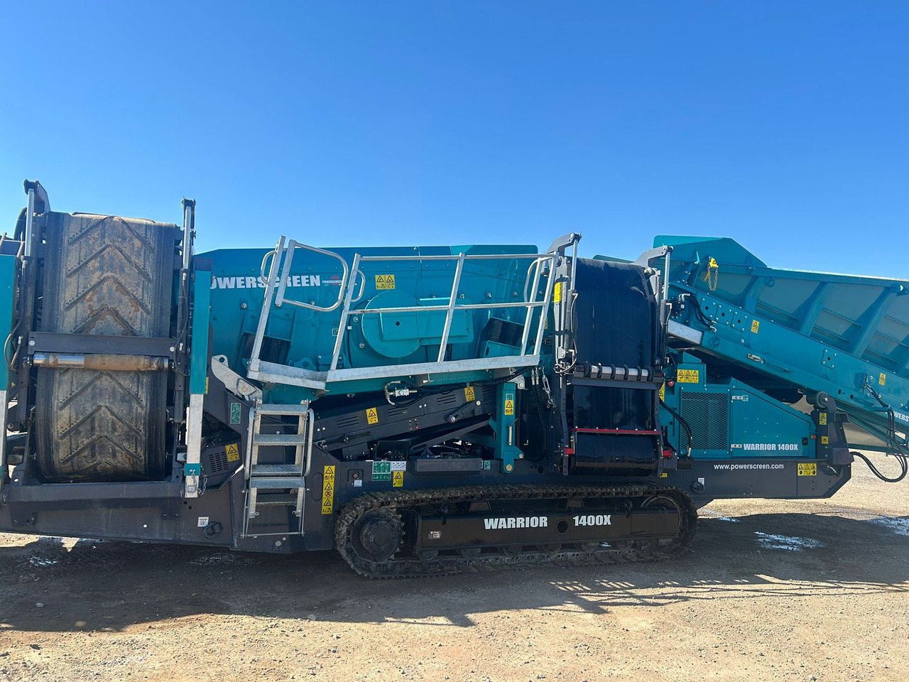 Powerscreen Warrior 1400x - Cribadora: foto 3 Powerscreen Warrior 1400x - Cribadora: foto 3