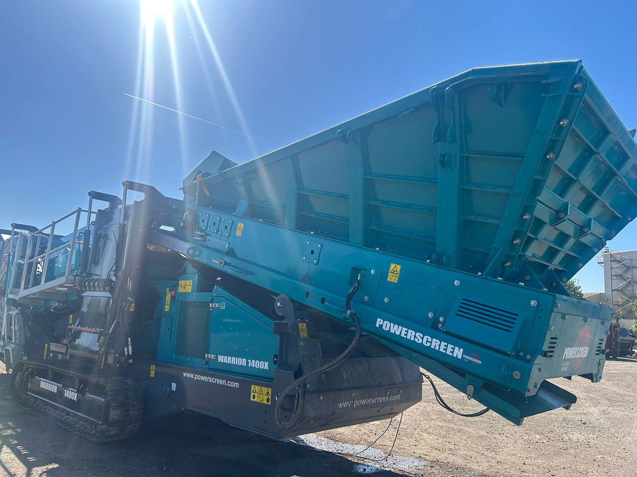 Powerscreen Warrior 1400x - Cribadora: foto 5 Powerscreen Warrior 1400x - Cribadora: foto 5