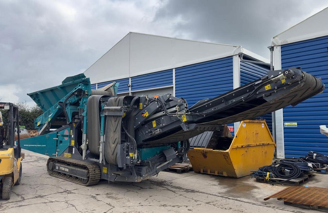 Powerscreen Warrior 600 - Cribadora: foto 1 Powerscreen Warrior 600 - Cribadora: foto 1