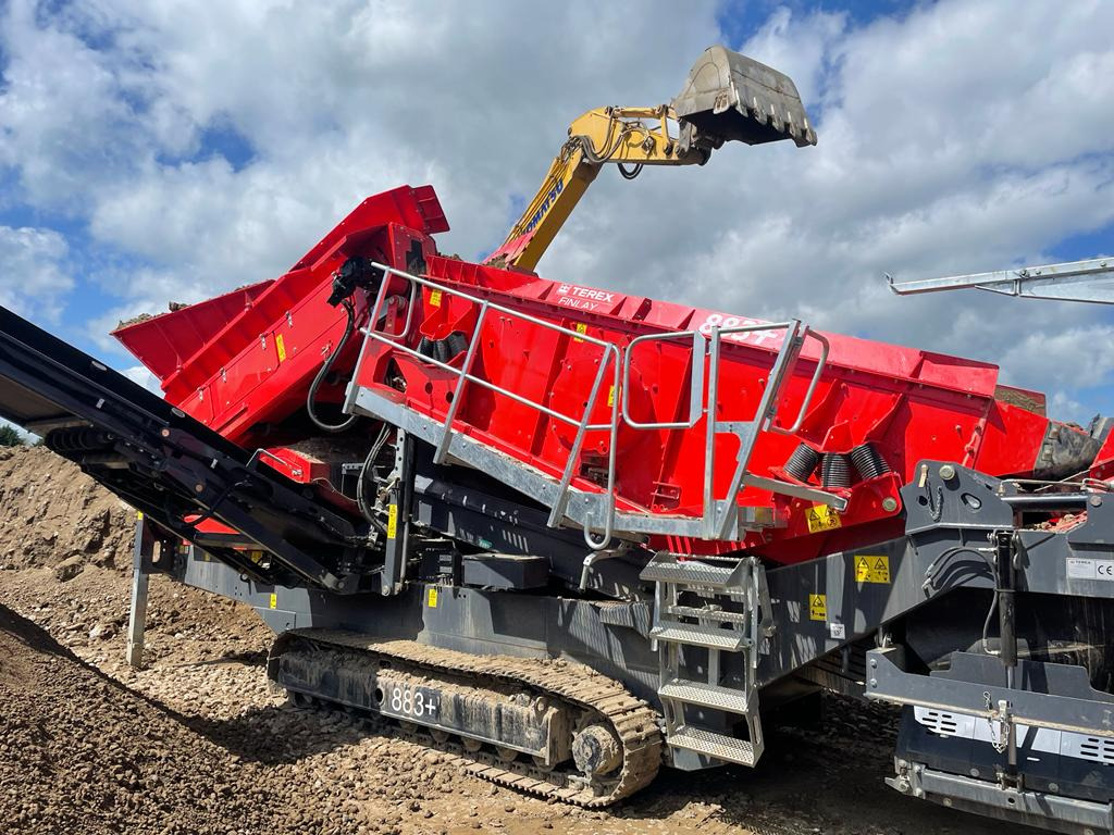 Terex Finlay 883+ - Cribadora: foto 4 Terex Finlay 883+ - Cribadora: foto 4