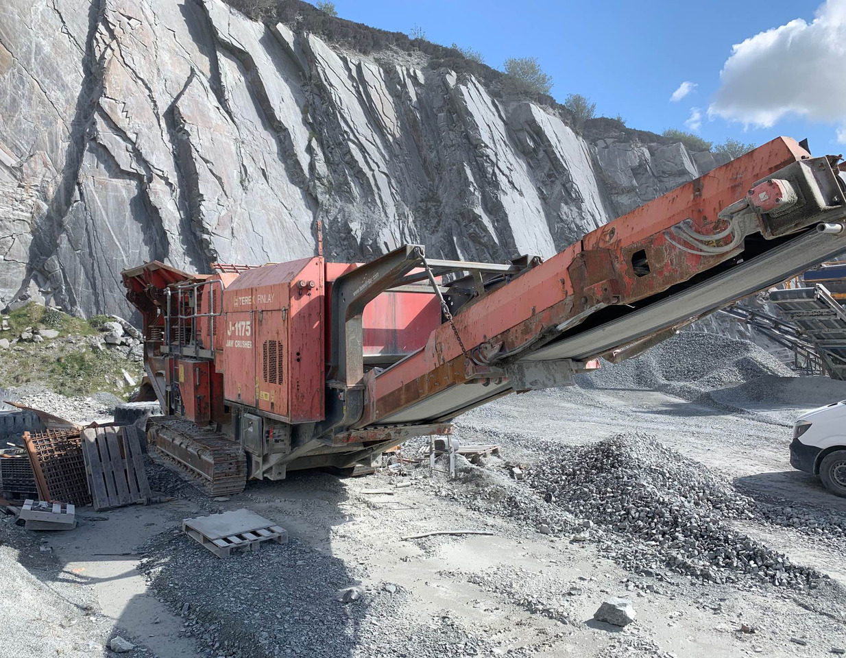 Terex Finlay J-1175 - Trituradora de mandíbula: foto 2 Terex Finlay J-1175 - Trituradora de mandíbula: foto 2
