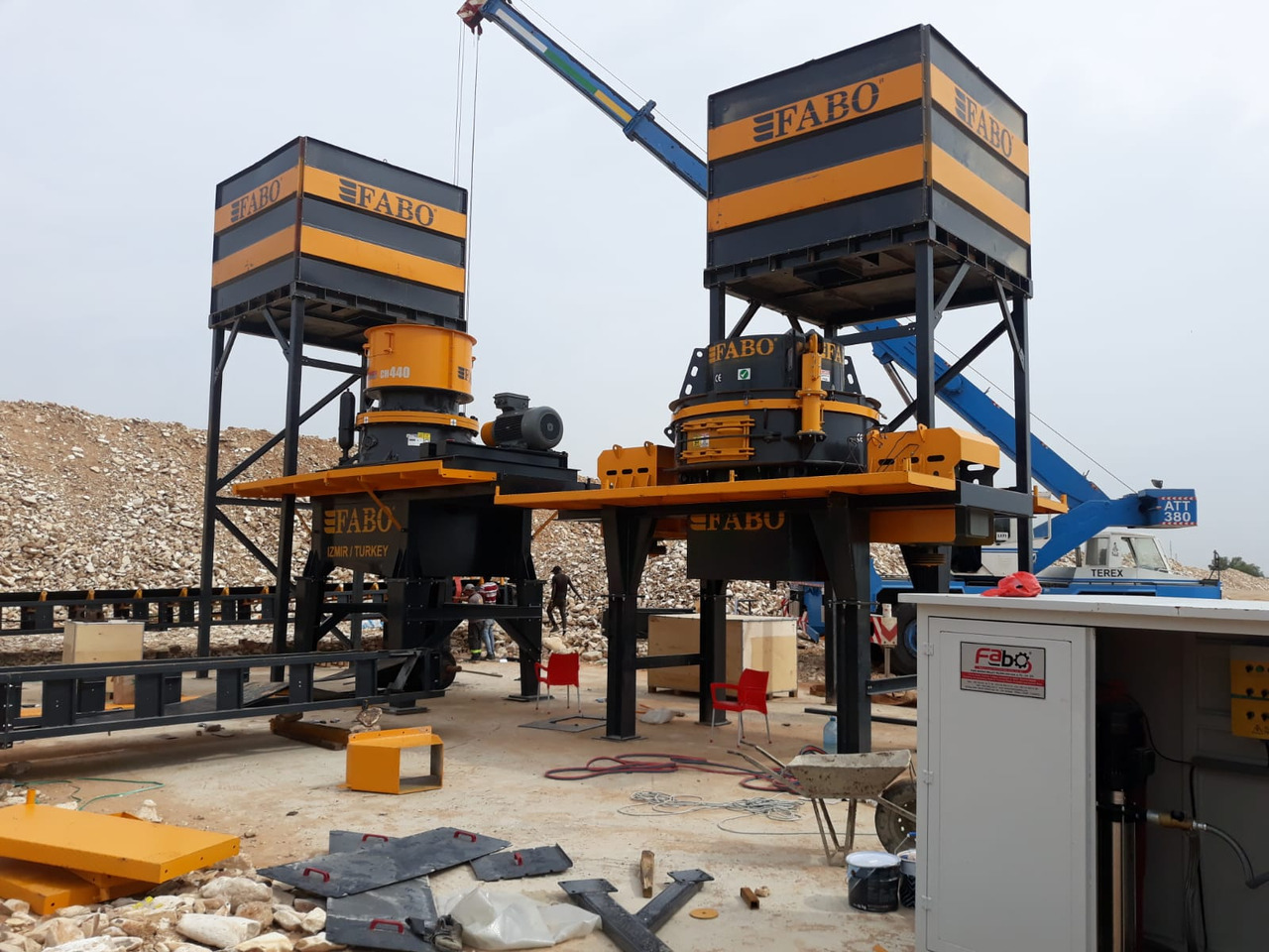 FABO CC-300 SERIES 300-400 TPH CONE CRUSHER - Trituradora de cono: foto 3 FABO CC-300 SERIES 300-400 TPH CONE CRUSHER - Trituradora de cono: foto 3
