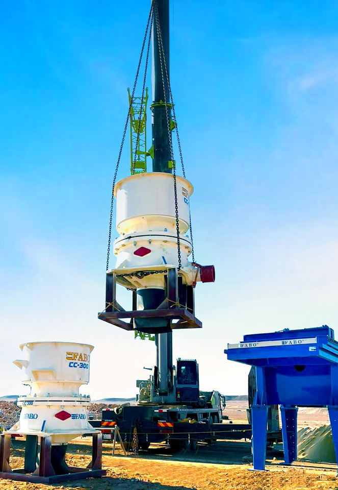 FABO CC-300 SERIES 300-400 TPH CONE CRUSHER - Trituradora de cono: foto 4 FABO CC-300 SERIES 300-400 TPH CONE CRUSHER - Trituradora de cono: foto 4
