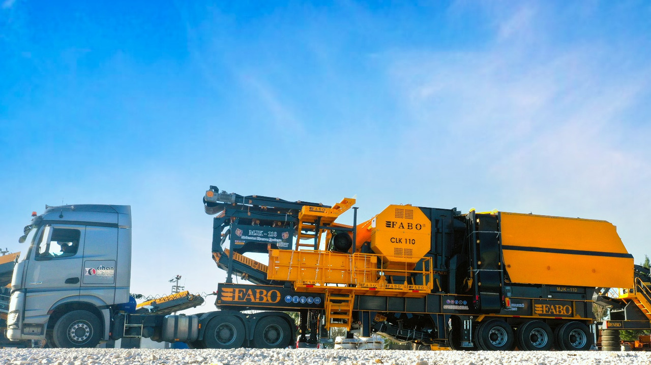 Trituradora móvil nuevo FABO MJK110 SERIES 180-320 TPH MOBILE JAW CRUSHER PLANT: foto 1